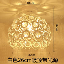 Load image into Gallery viewer, American creative home stairs hallway hallway lamp corridor porch lamp lamp crystal lamp