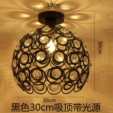 Load image into Gallery viewer, American creative home stairs hallway hallway lamp corridor porch lamp lamp crystal lamp
