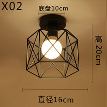Load image into Gallery viewer, American creative home stairs hallway hallway lamp corridor porch lamp lamp crystal lamp