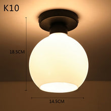 Load image into Gallery viewer, American creative home stairs hallway hallway lamp corridor porch lamp lamp crystal lamp