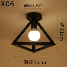 Load image into Gallery viewer, American creative home stairs hallway hallway lamp corridor porch lamp lamp crystal lamp