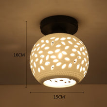 Load image into Gallery viewer, American creative home stairs hallway hallway lamp corridor porch lamp lamp crystal lamp