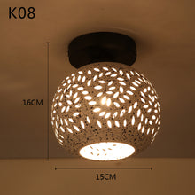 Load image into Gallery viewer, American creative home stairs hallway hallway lamp corridor porch lamp lamp crystal lamp